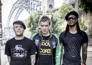 Shots of the Prodigy on tour, Sydney Australia, March 2015