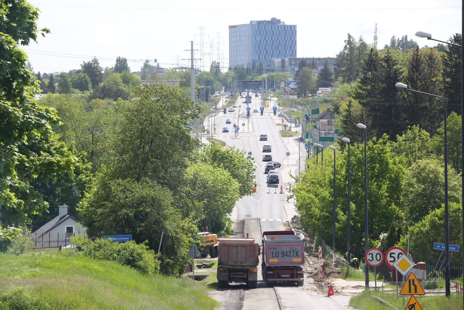 Lublin: zamknięta ul. Nałęczowska. Uwaga na utrudnienia ...