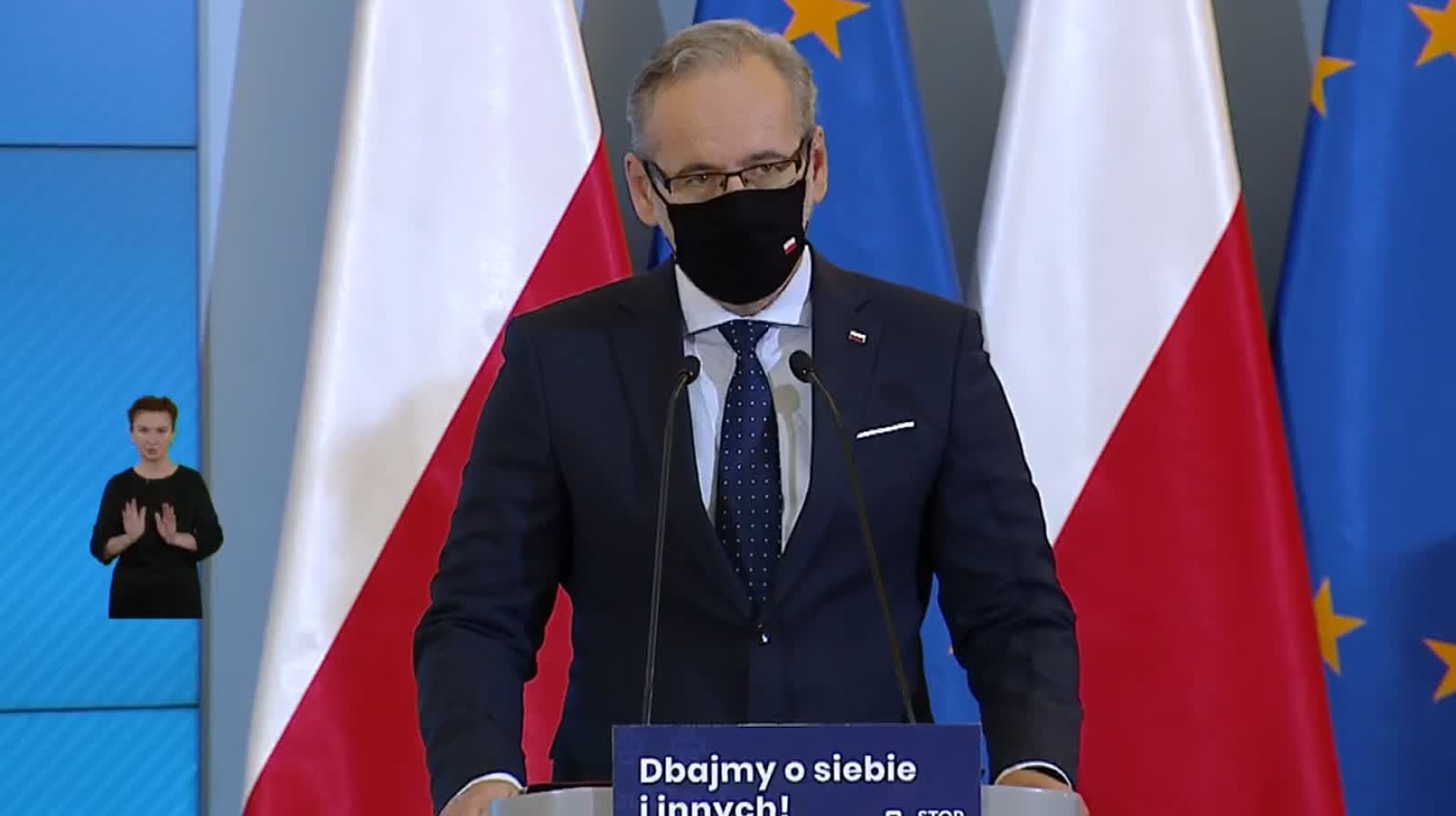 Konferencja prasowa ministra-członka Rady Ministrów ...