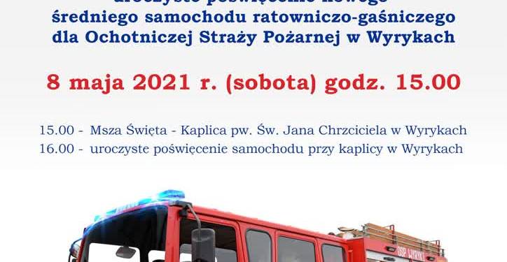 OSP w Wyrkach dostanie nowy samochód ratowniczogaśniczy