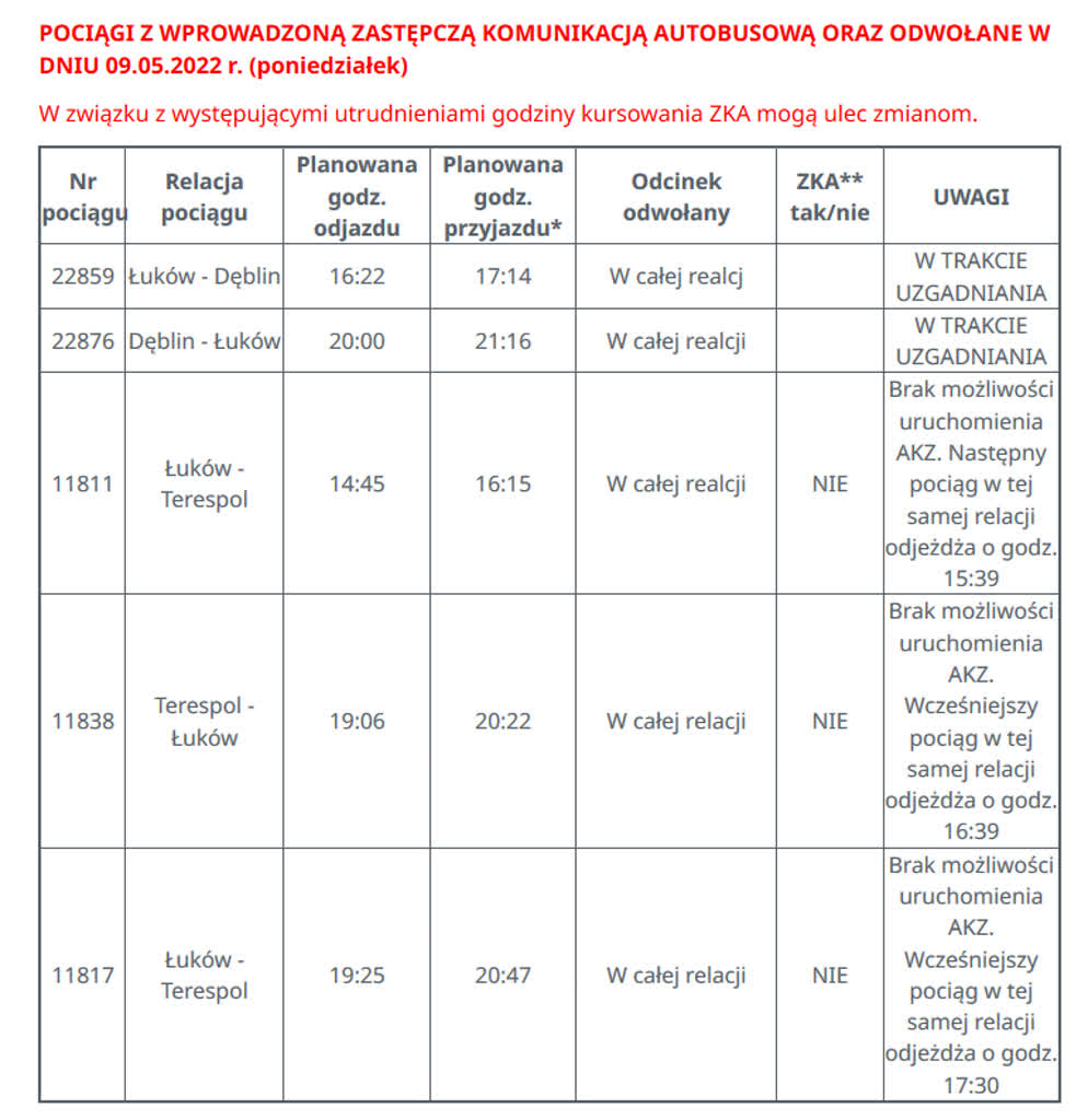 Screenshot_2022-05-09 Utrudnienia w ruchu pociągów - Zastępcza Komunikacja Autobusowa - lubelskie(2).png
