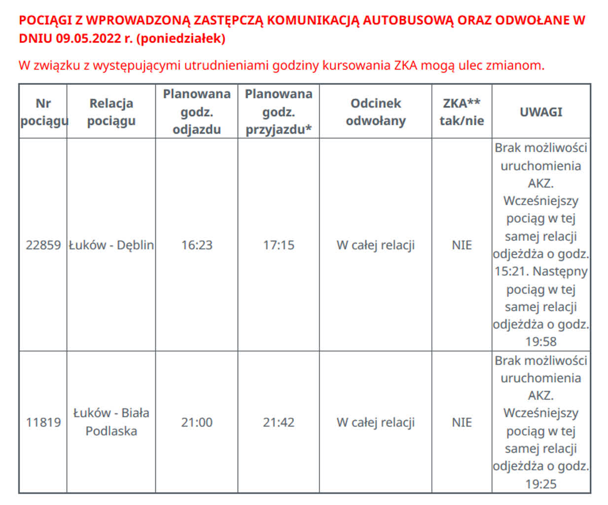 Screenshot_2022-05-09 Utrudnienia w ruchu pociągów - Zastępcza Komunikacja Autobusowa - lubelskie(3).png