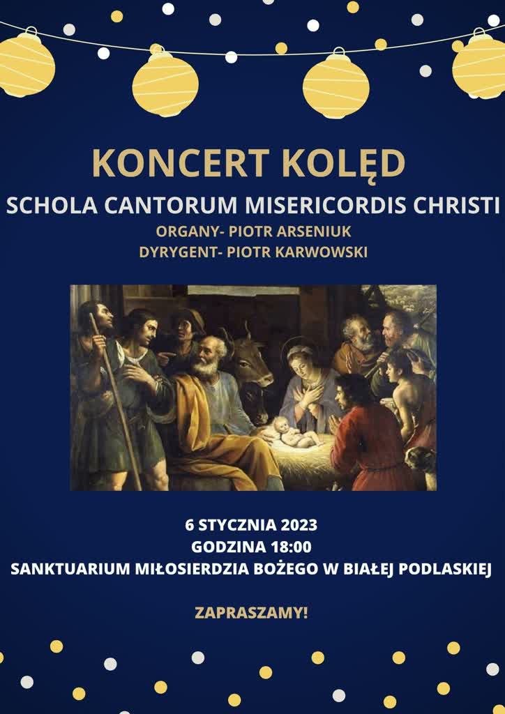 Biała Podlaska: koncert kolęd w Sanktuarium Miłosierdzia Bożego 2 322513375_875869616889685_7350146241634476336_n.jpg