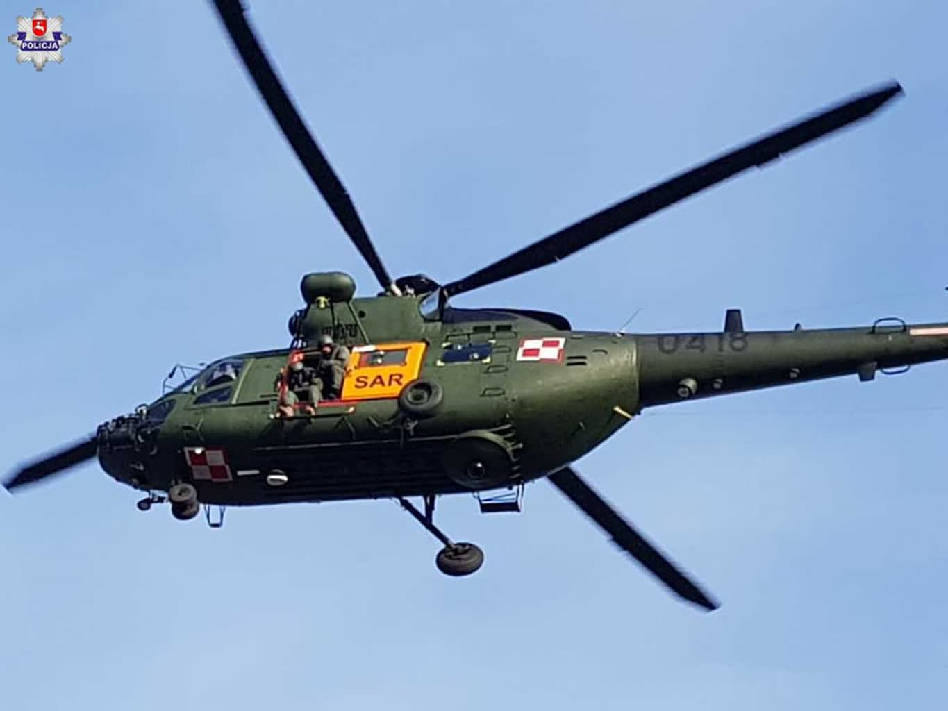 Tragedia w powiecie lubartowskim. W poszukiwaniach 36-latki pomagają sonar i helikopter 2 323437949_1116441232361399_978611887258196450_n.jpg