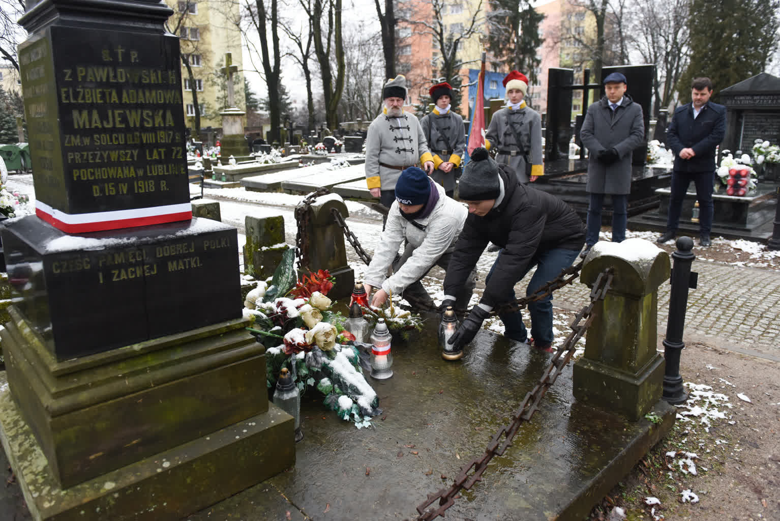 160. rocznica wybuchu powstania styczniowego. Obchody w Lublinie 2 powstanie 1.jpg