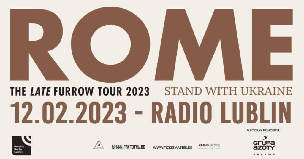 rome the late furrow tour wydarzenie 2023 01 27 120823