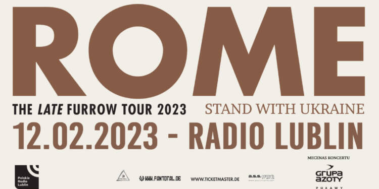 rome the late furrow tour wydarzenie 2023 01 27 120823