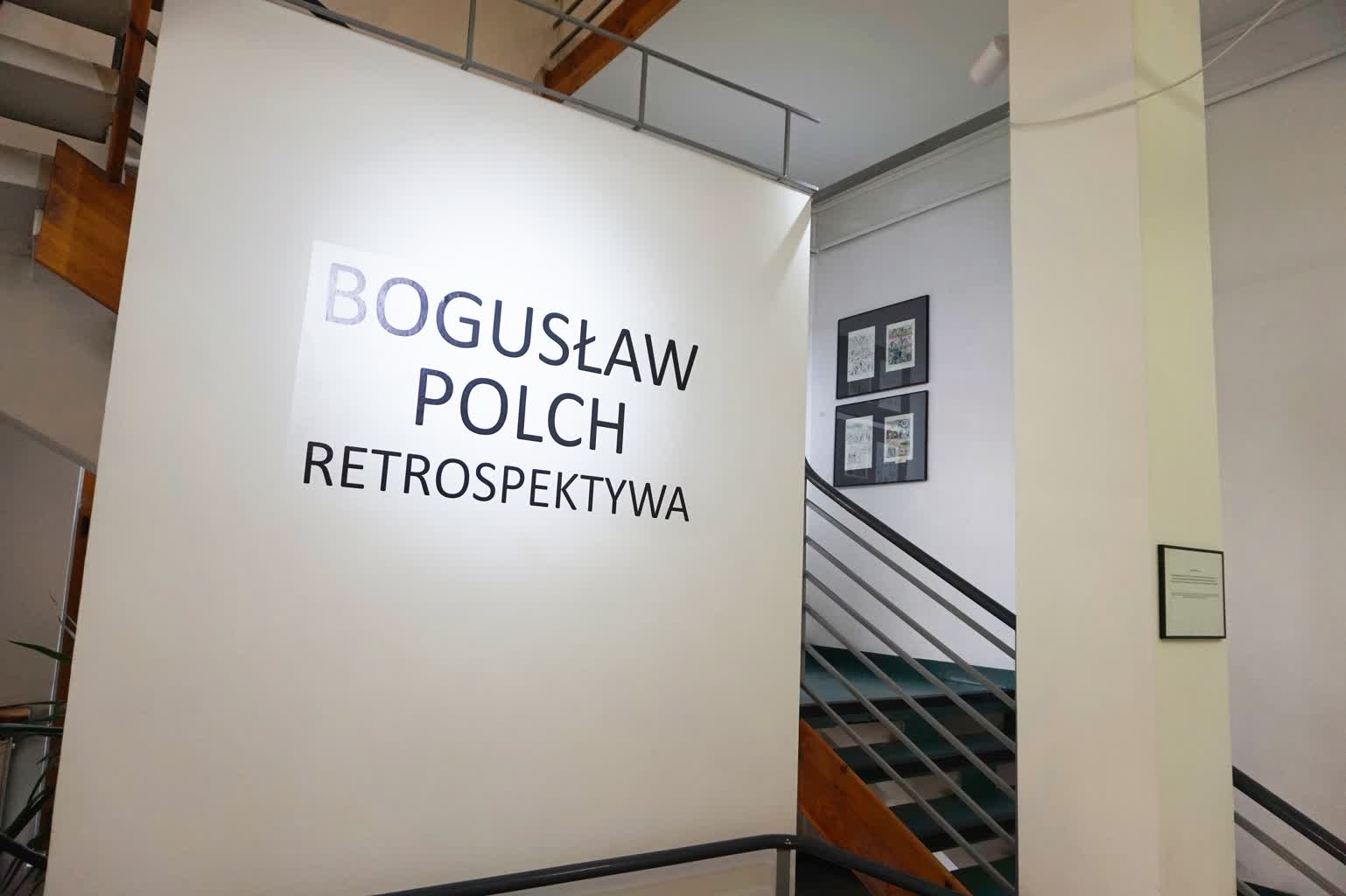 Jego komiksy znali wszyscy. Finisaż wystawy Bogusława Polcha 2 001.JPG