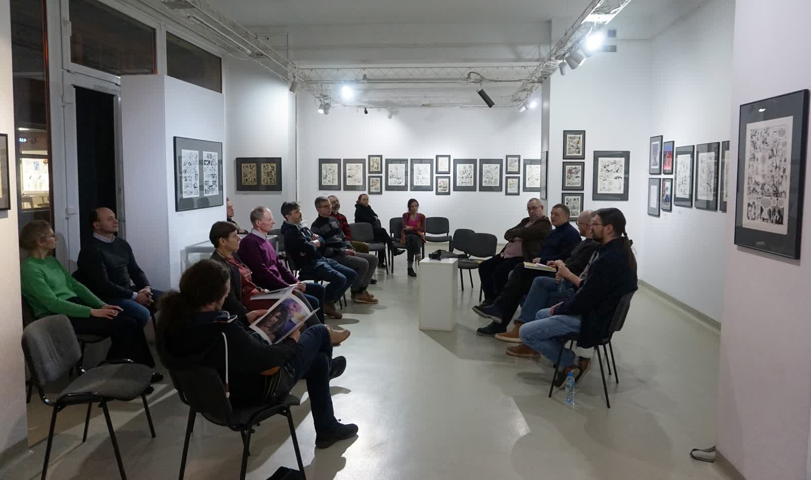 Jego komiksy znali wszyscy. Finisaż wystawy Bogusława Polcha 4 005.JPG