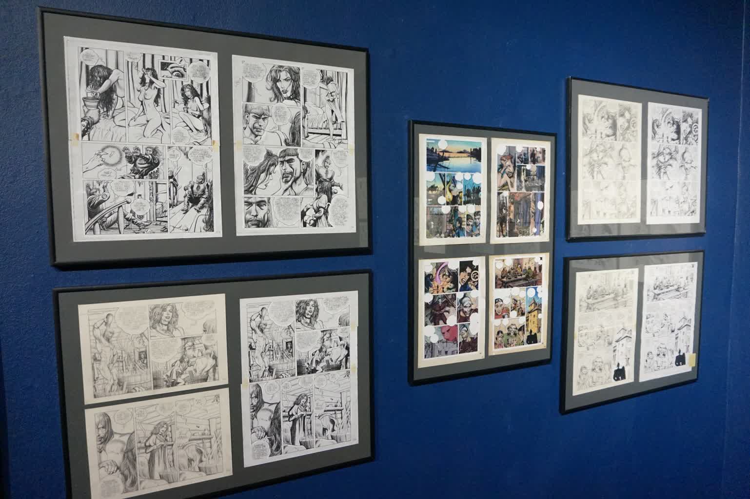 Jego komiksy znali wszyscy. Finisaż wystawy Bogusława Polcha 3 035.JPG