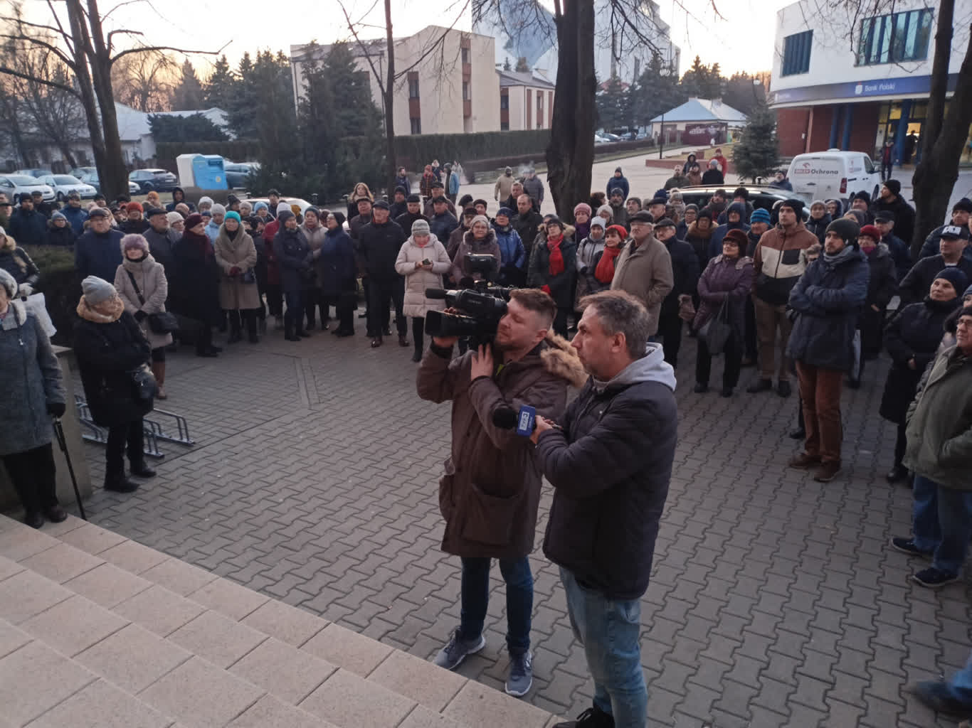 Są niezadowoleni z pracy spółdzielni. Mieszkańcy lubelskiej dzielnicy protestują 2 IMG20230228171843.jpg