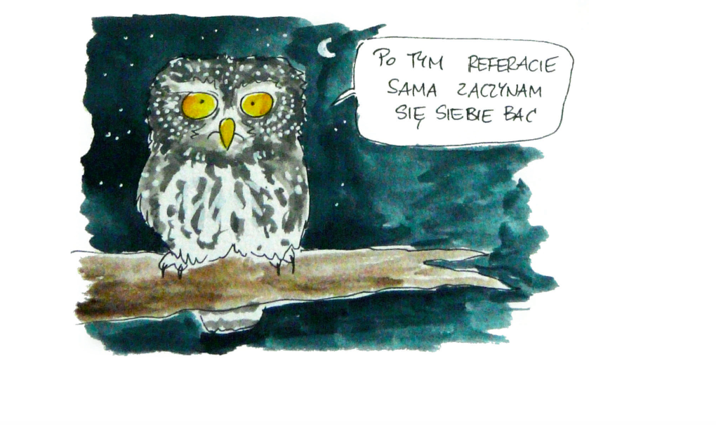 Wyjątkowa książka o relacji między ludźmi i ptakami. Wśród autorów naukowcy z UMCS 2 Justyna Kierat, ilustracja.png