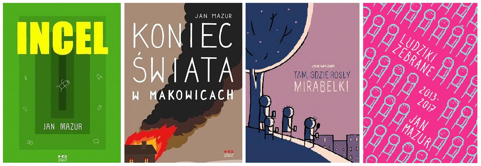 Jan Mazur: Robię sobie przerwę od solowych projektów 3 Komiksy Jana Mazura.jpg