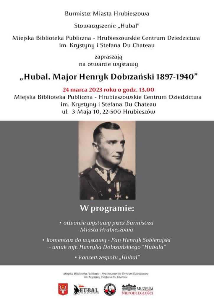 "Hubal" na wystawie w Hrubieszowie. W otwarciu weźmie udział wnuk legendarnego majora 2 330387648_899329741406830_1138844856762075307_n.jpg