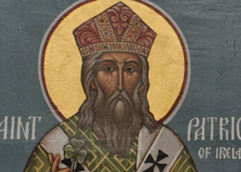 icon of saint patrick christ the saviour church 2023 03 16 104340