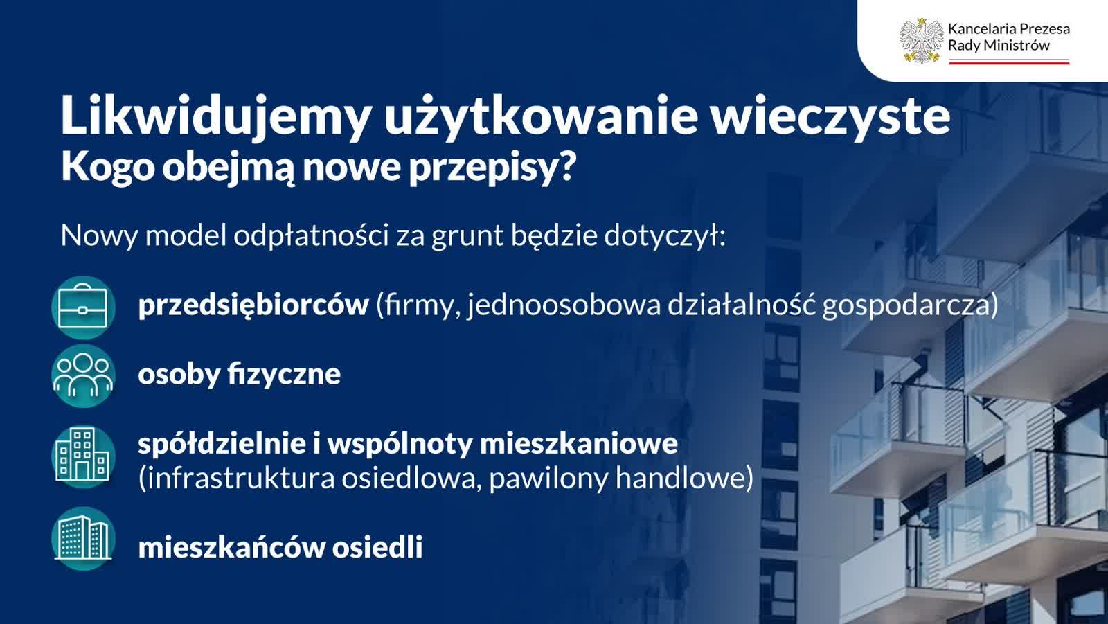 Premier: ok. 450 tys. podmiotów skorzysta z likwidacji użytkowania wieczystego 2 KPRM1.JPG
