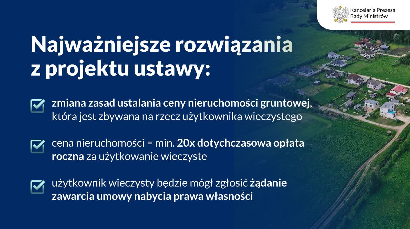 Premier: ok. 450 tys. podmiotów skorzysta z likwidacji użytkowania wieczystego 4 KPRM3.JPG