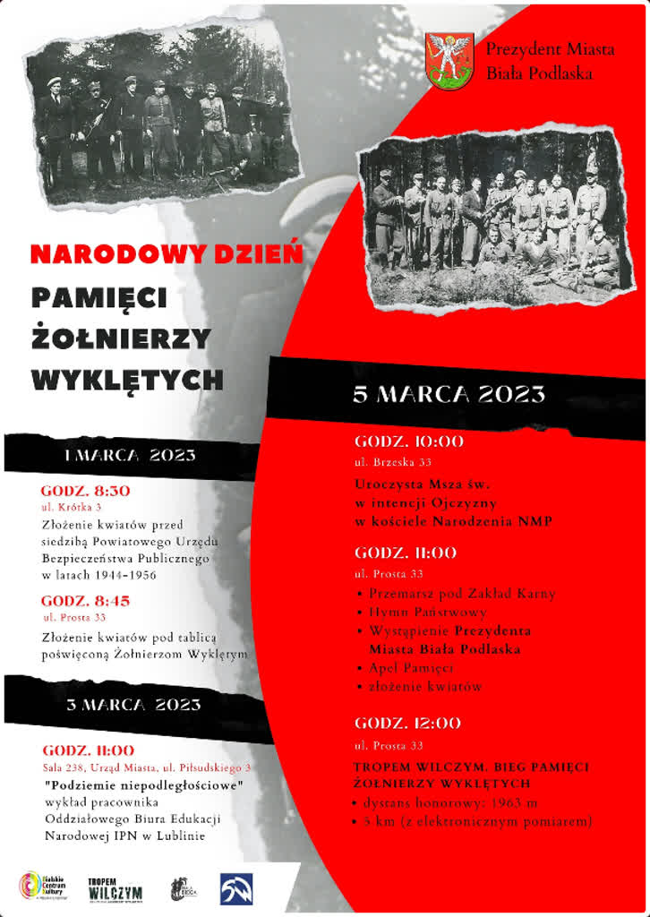 Biała Podlaska uczci pamięć Żołnierzy Wyklętych 2 Screenshot_2023-03-04 Miejskie obchody Narodowego Dnia Pamięci Żołnierzy Wyklętych.png