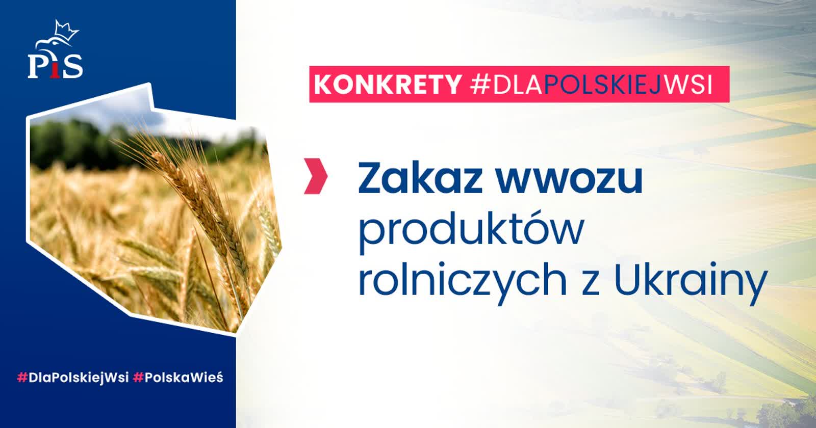 Jarosław Kaczyński zapowiada powszechny skup zboża i zakaz wwozu do Polski części towarów rolnych z Ukrainy 2 336558986_202669372508315_7677100141168513973_n.jpg