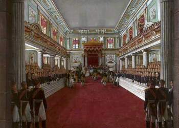 coronation of alexandra feodorovna by nicolas i of russia in the castle of warsaw in 1829 2023 04 14 071733