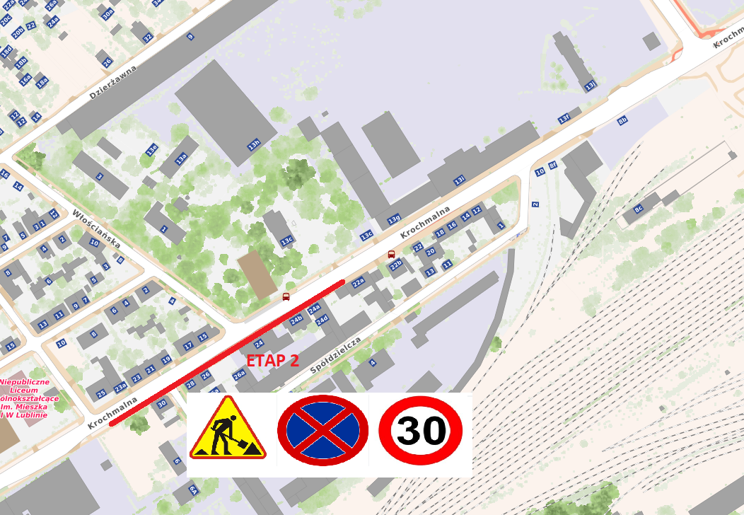 Utrudnienia w centrum Lublina. Potrwają przez kilka dni 3 etap 2.png