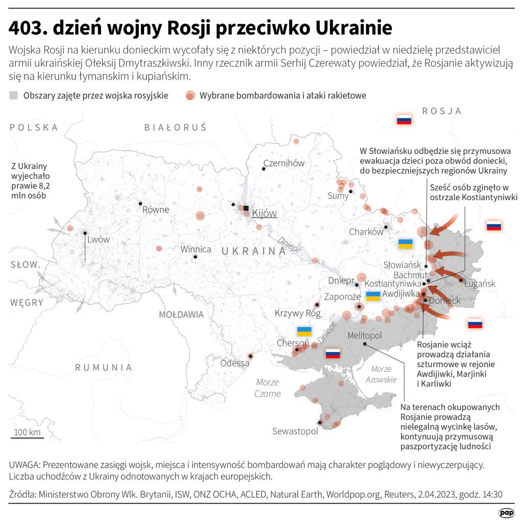 Wiceminister obrony Ukrainy: Rosjanie rzucają do walki w Bachmucie pododdziały powietrznodesantowe 2 igrafika_20230402_02.png