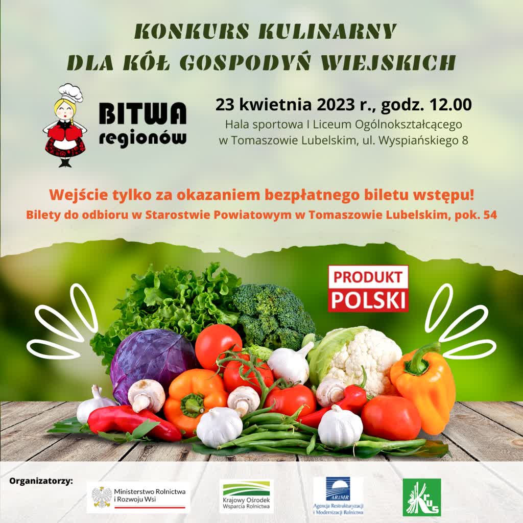 "Zmień przyzwyczajenia". Ekologiczne spotkanie w Tomaszowie Lubelskim 3 konkurs_KGW_23.04.2023.jpg