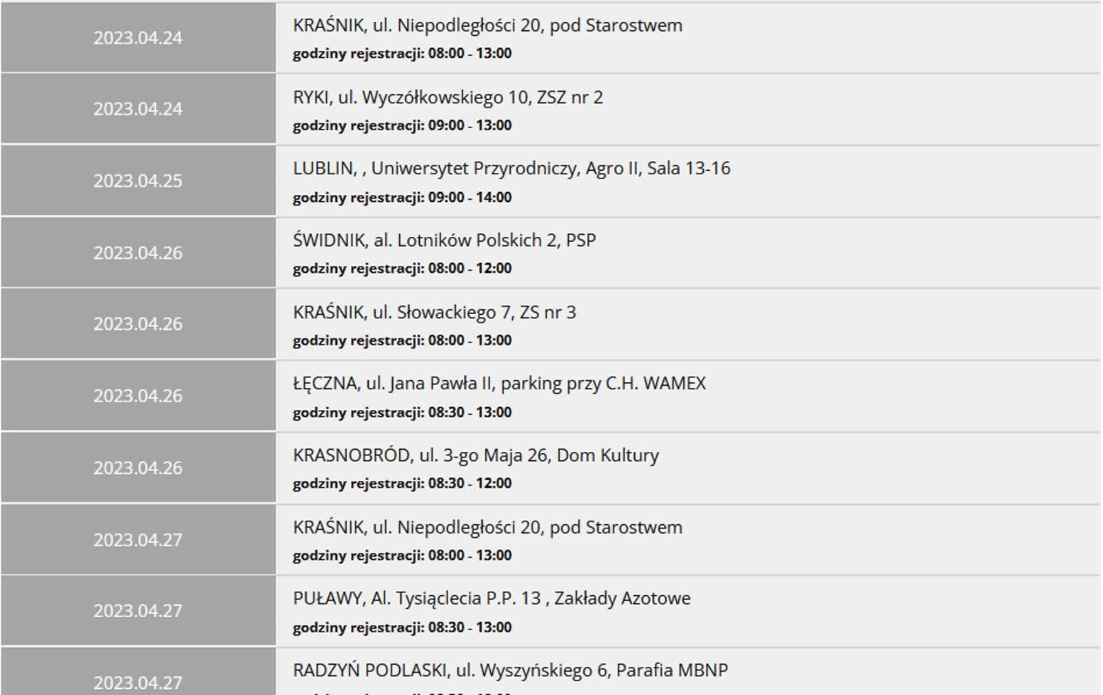 Krew wciąż potrzebna. Terenowe akcje w Lubelskiem 2 krew.jpg