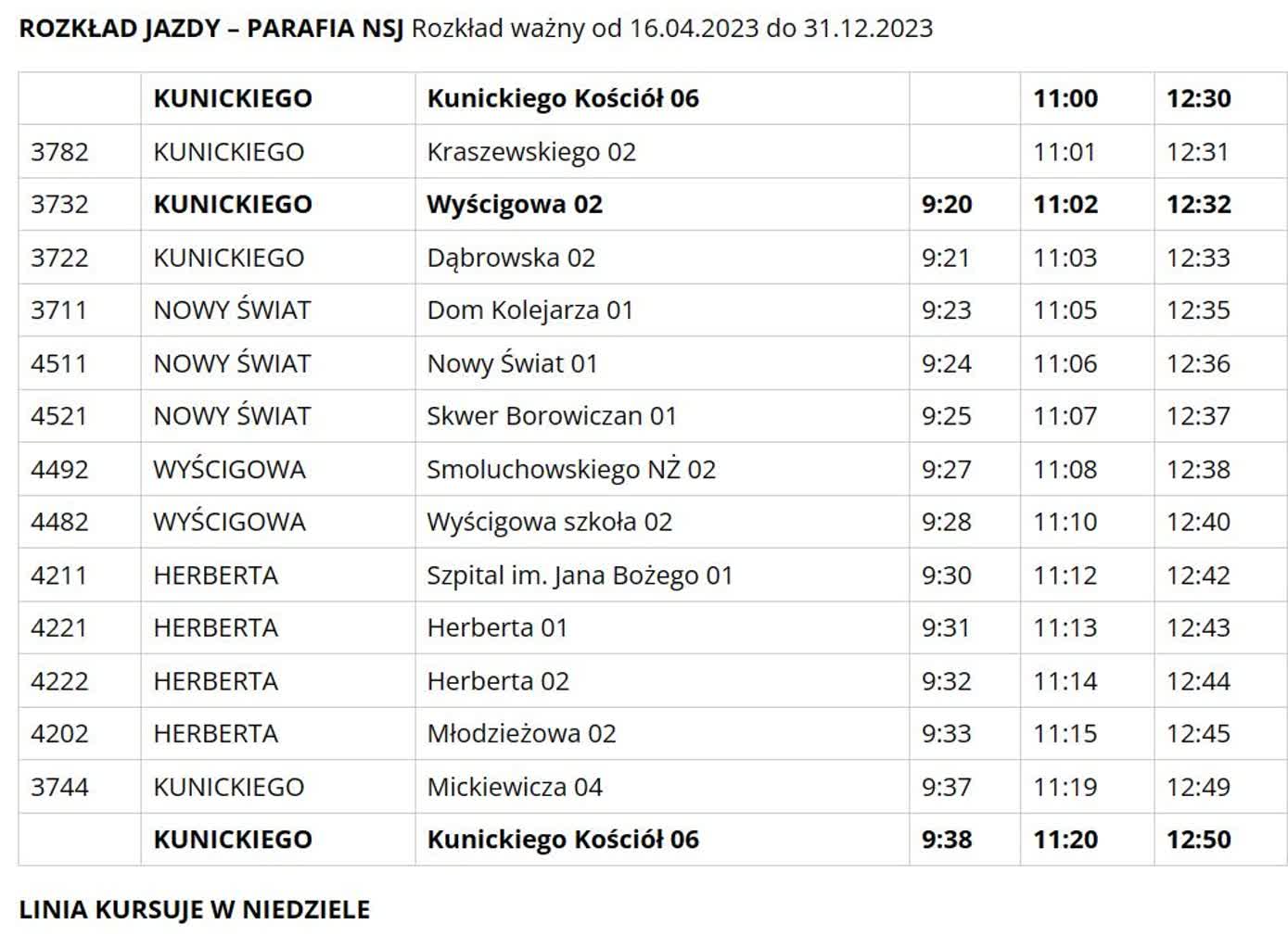 Lublin: specjalny autobus dowiezie wiernych na mszę 2 linia 2.jpg