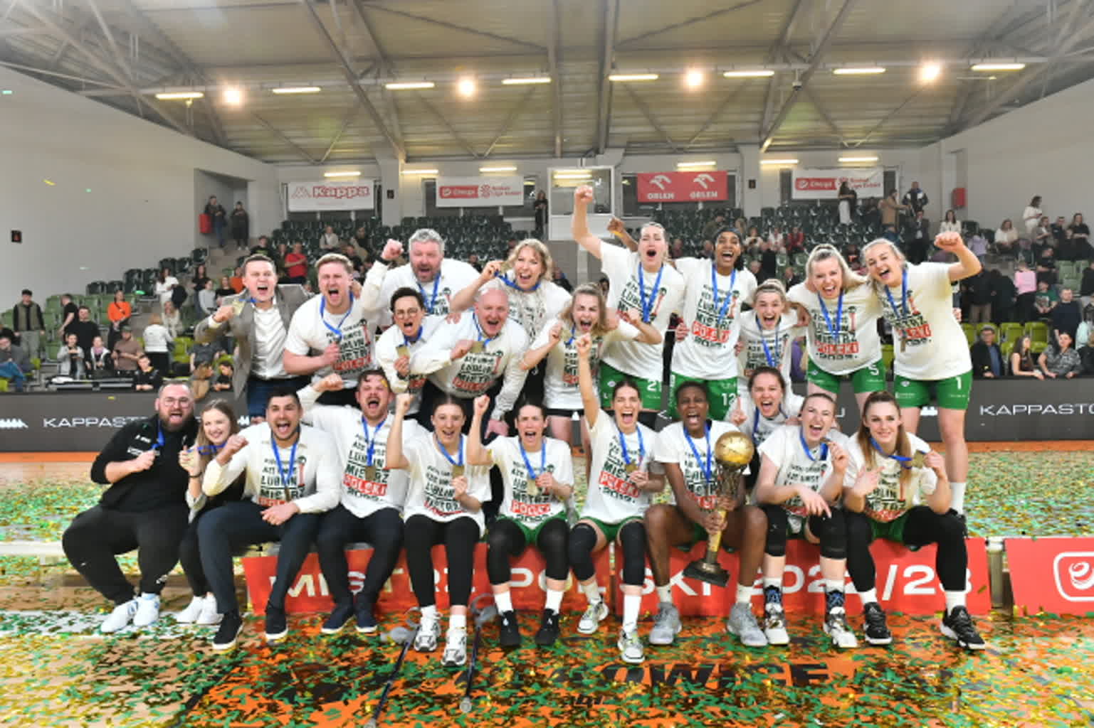 Wywalczyły historyczny tytuł. Lubelskie koszykarki mistrzyniami Polski 2 net-23415489.jpg