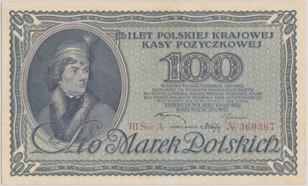 1920px 100 marek polskich 1919 luty awers 2023 05 17 091611