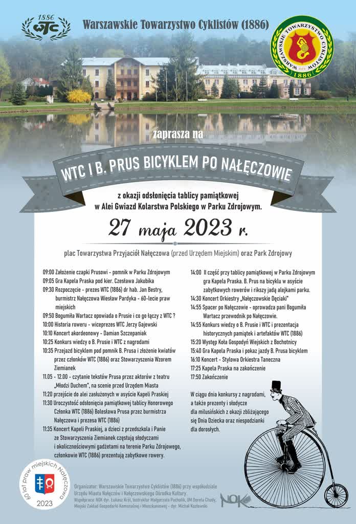 "Bicyklem po Nałęczowie": na uczestników czekają liczne atrakcje 2 347385312_627317749425266_1197994486070345143_n.jpg