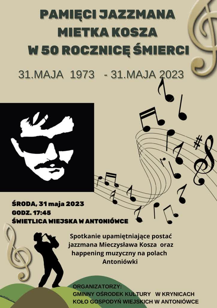 Upamiętnią jazzmana Mieczysława Kosza w 50. rocznicę śmierci 2 350338035_625422482630425_2408427599799350889_n.jpg