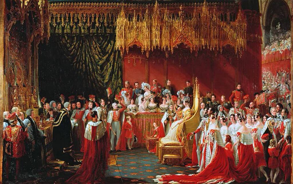 800px coronation of queen victoria 28 june 1838 by sir george hayter 2023 05 15 090107