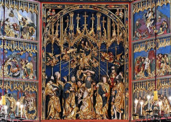 church of our lady assumed into heaven st. marys main altar 1489 by veit stoss 5 mariacki square old town krakow poland 2023 05 25 073917