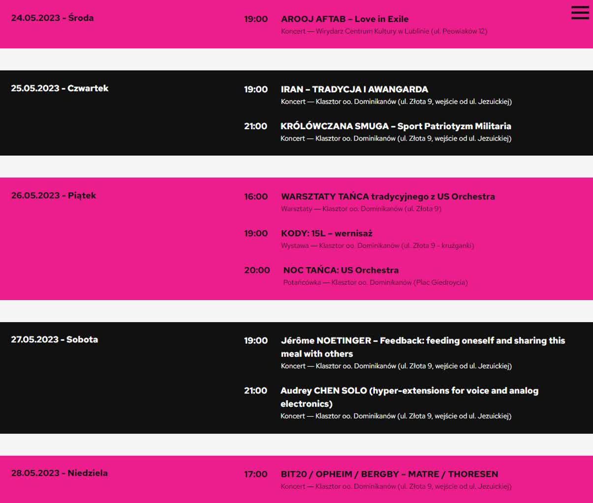 Święto tradycji i awangardy muzycznej. Wyjątkowy festiwal otworzy laureatka Grammy 2 program.JPG