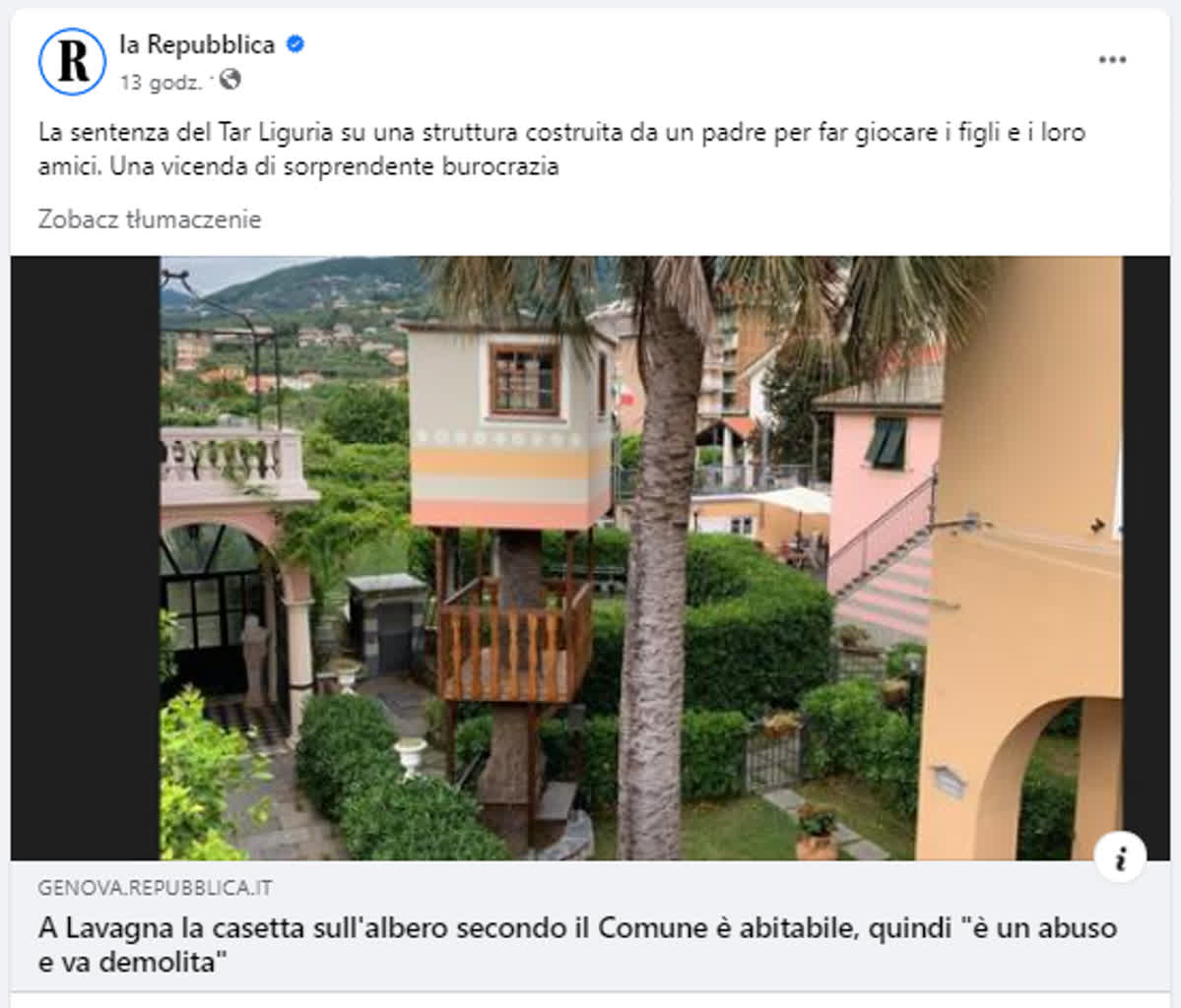 Domek na drzewie to samowola budowlana. Niebywały wyrok sądu 2 screen.PNG