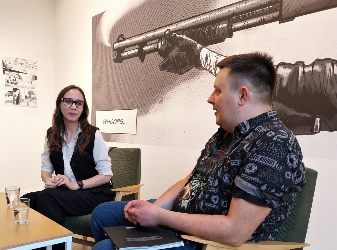 Monika Laprus-Wierzejska: Moje główne fazy to komiks „Exist” i Dziki Zachód 2 spotkanie.jpg