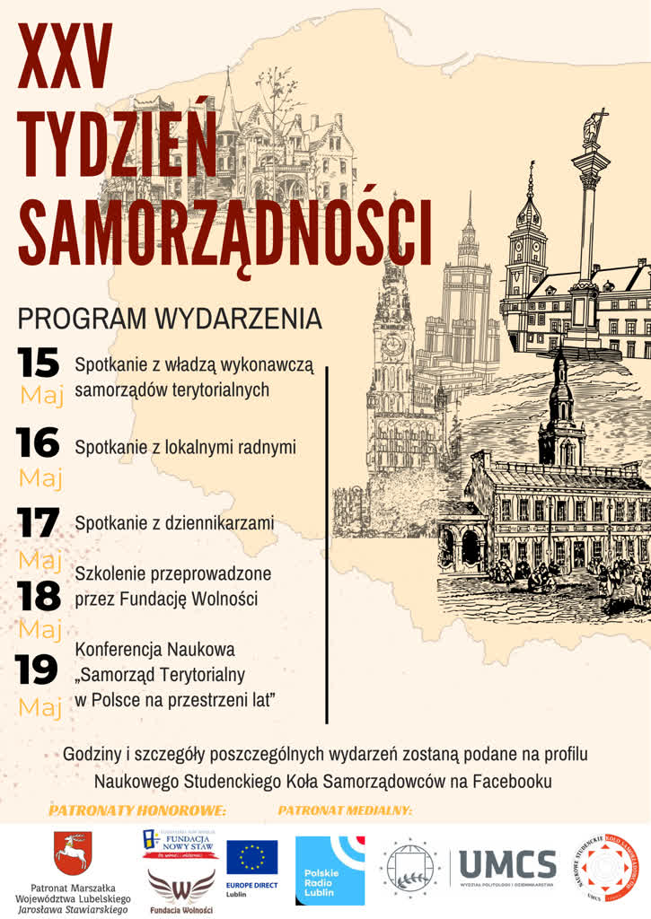 Debaty i spotkania. XXV Tydzień Samorządności w Lublinie 2 tydzien.png
