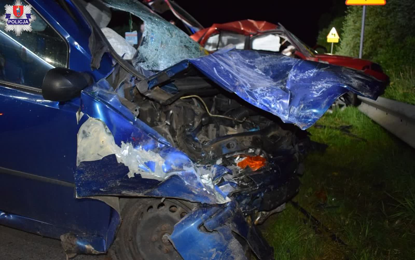 Tragiczny wypadek w powiecie zamojskim. Nie żyje 20-latka 2 361-223300.jpg