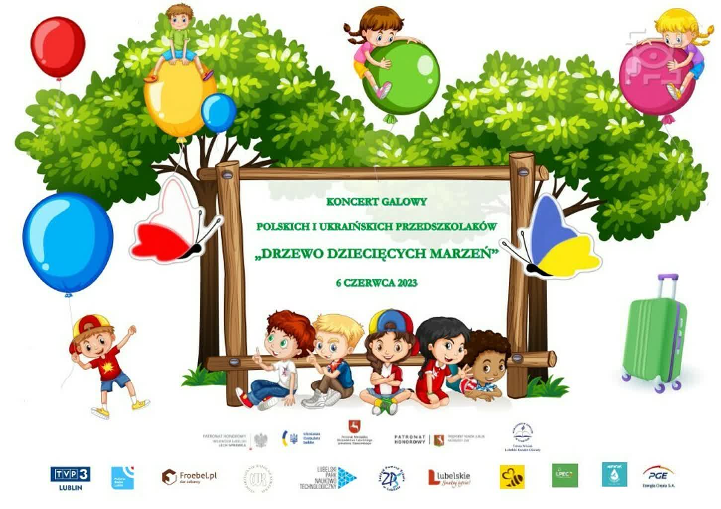 Galowe „Drzewo Dziecięcych Marzeń”. Polsko-ukraiński koncert przedszkolaków 2 drzewo.jpg