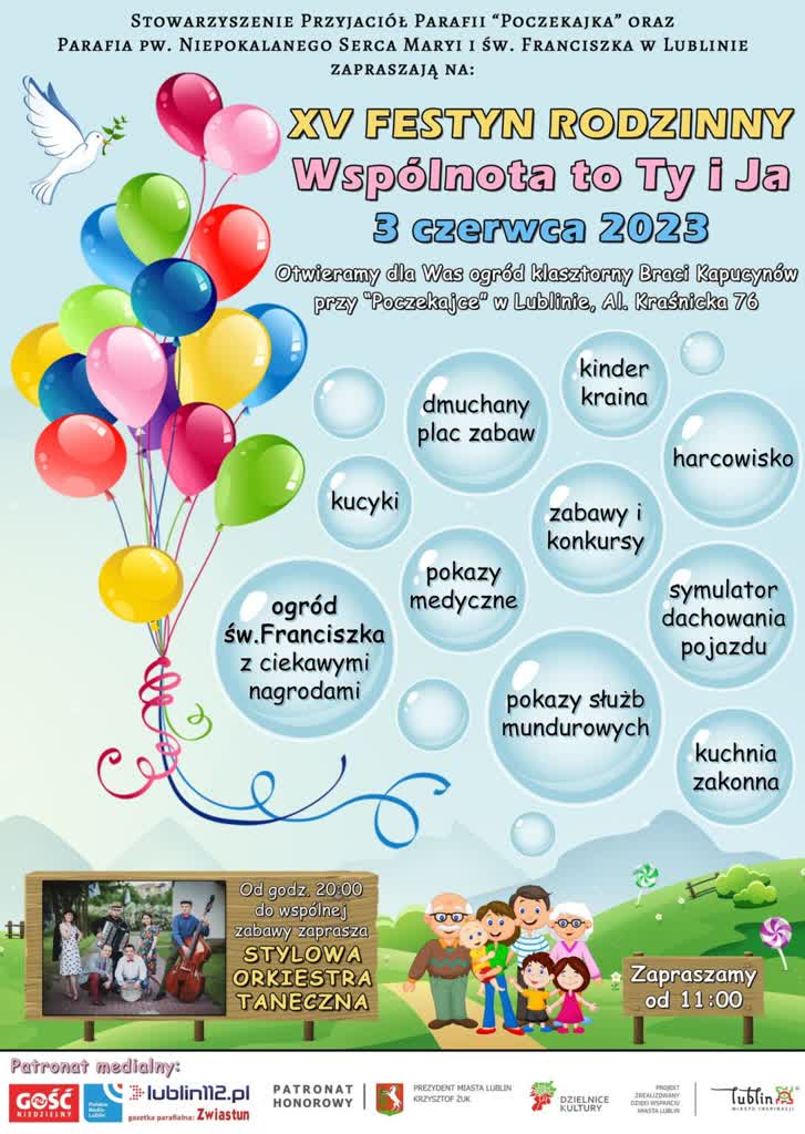 „Wspólnota to Ty i Ja". Atrakcje na Poczekajce 2 festyn_3.06.jpg