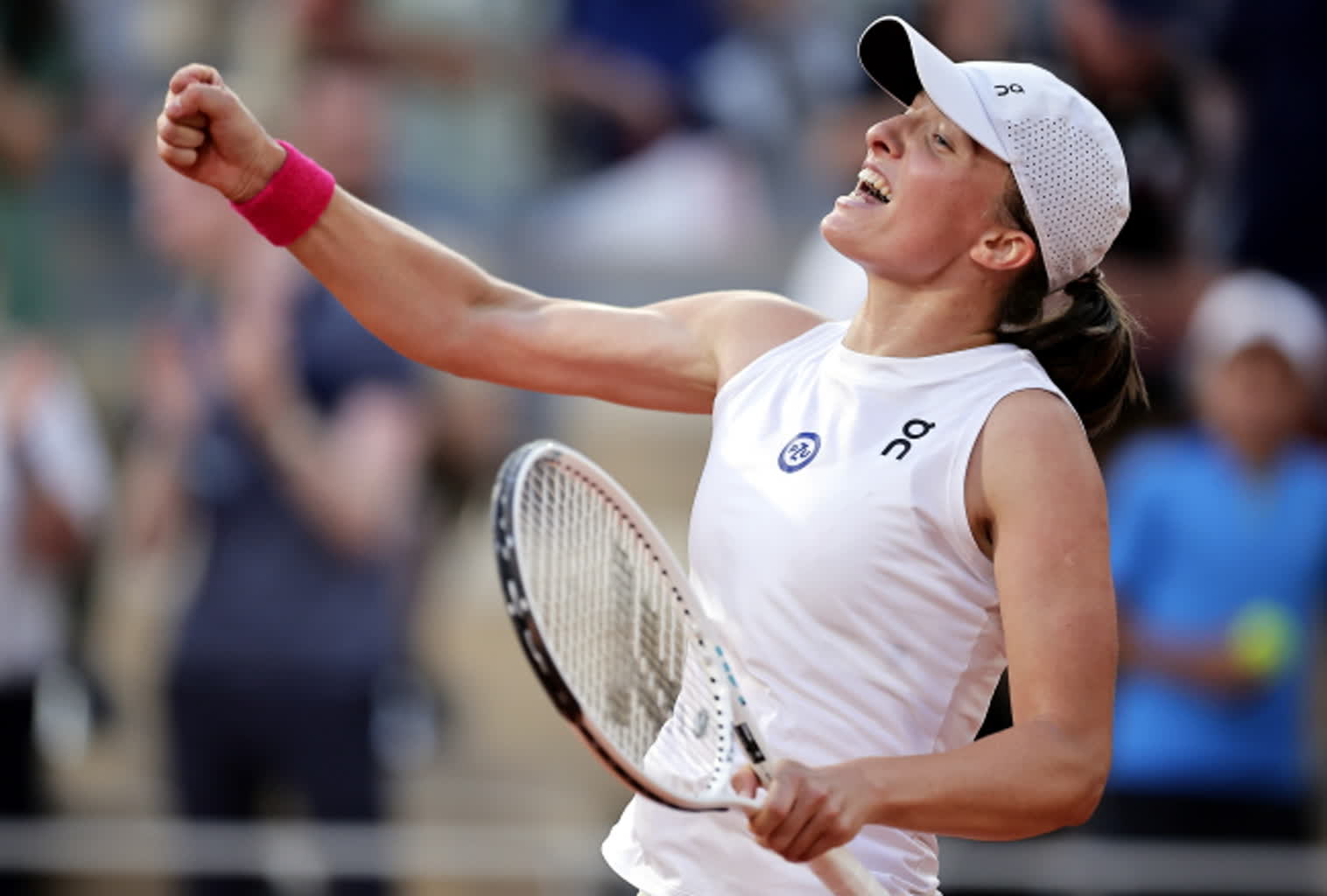 Czwarty finał wielkoszlemowy i czwarte zwycięstwo! Iga Świątek niepokonana 2 Iga 2.jpg