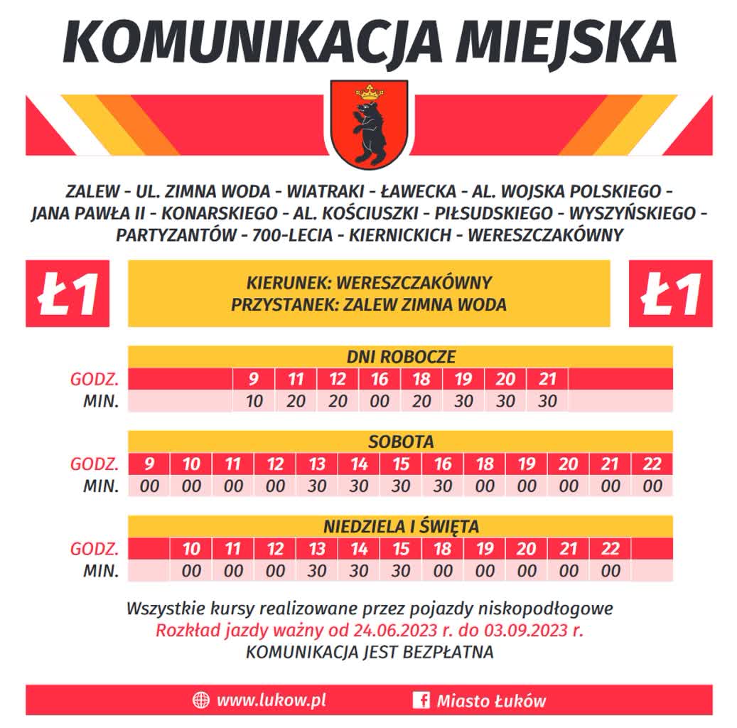 Łuków: wraca bezpłatna linia nad zalew 4 komunikacja 2.jpg