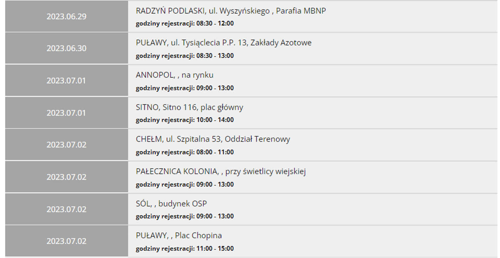 Terenowe zbiórki krwi w Lubelskiem. Podziel się darem życia 2 Krew.png