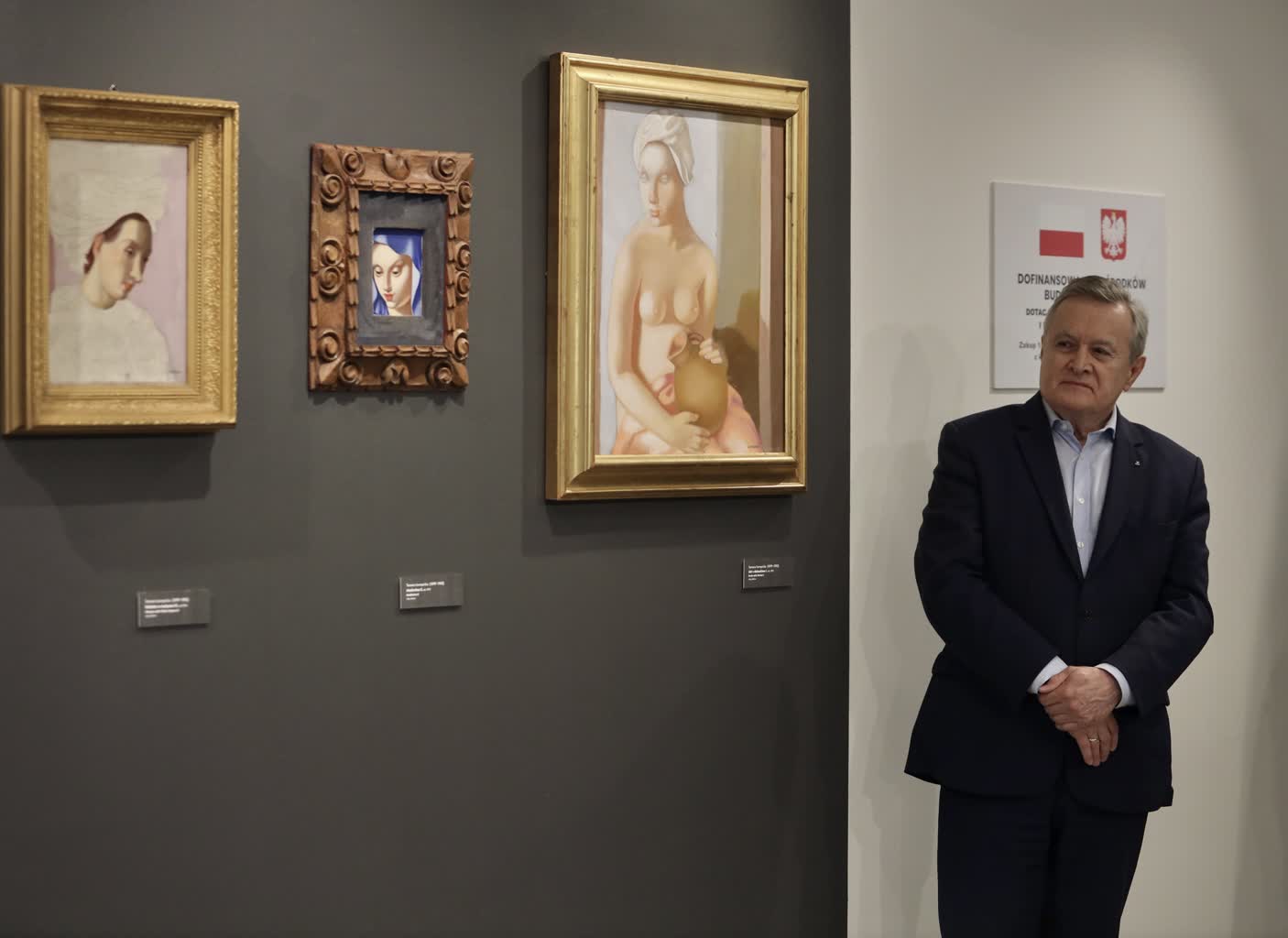 18 prac Tamary Łempickiej trafi do Polski. Piotr Gliński: to dzięki pracy muzealników 2 tamara 2.jpg