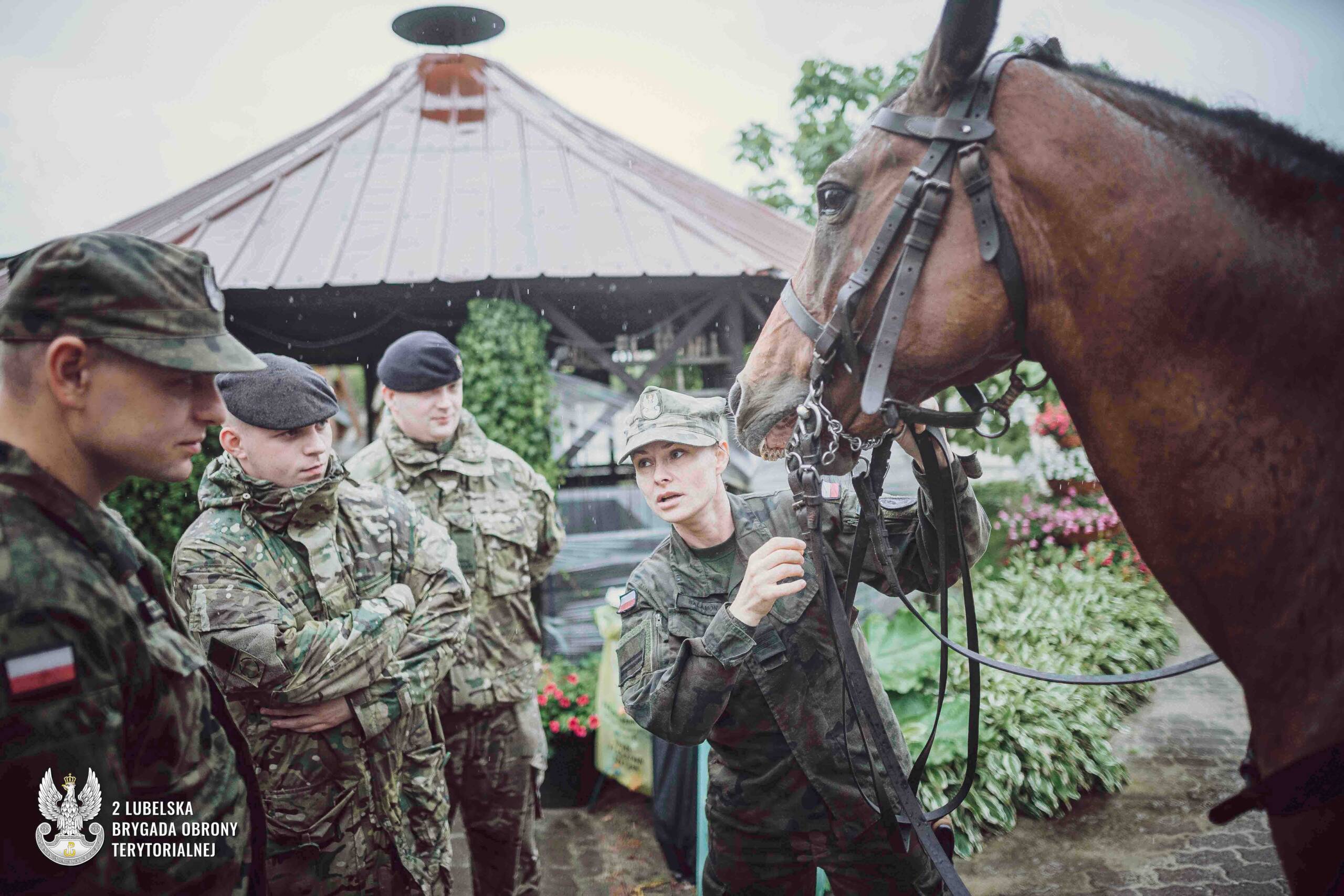 Terytorialsi w siodle. Ćwiczyli wspólnie z Brytyjczykami 2 2LBOT szkolenie w siodle_2.jpg