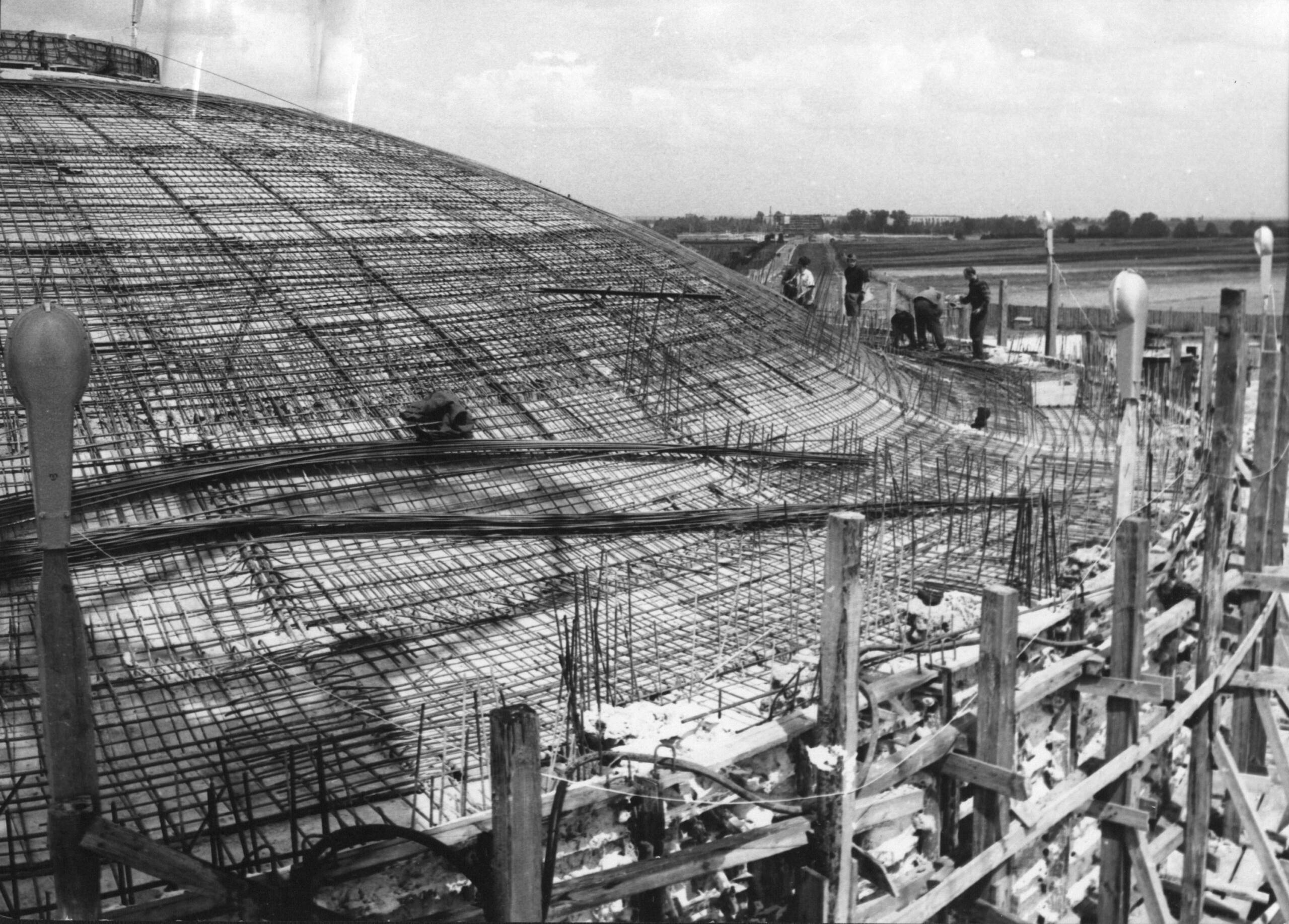 Mauzoleum na Majdanku będzie wyremontowane. Rozpoczęły się prace 2 Budowa Mauzoleum - Państwowe Muzeum na Majdanku - 1.jpg