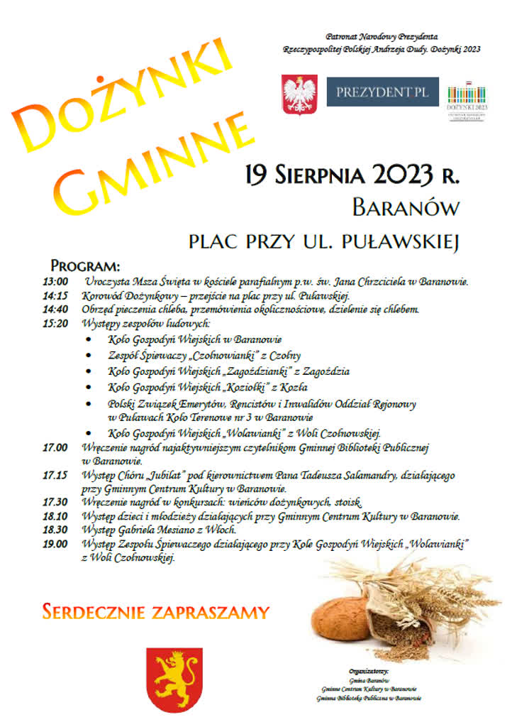 W podzięce za tegoroczne zbiory. Dożynki w Baranowie 2 baranów.png