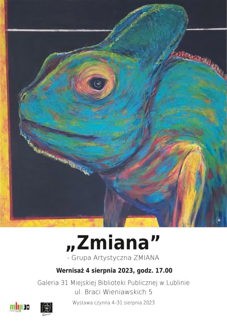 Malarstwo dziennikarki Radia Lublin na wystawie Grupy Artystycznej „Zmiana” 2 G31_Zmiana_plakat.jpg